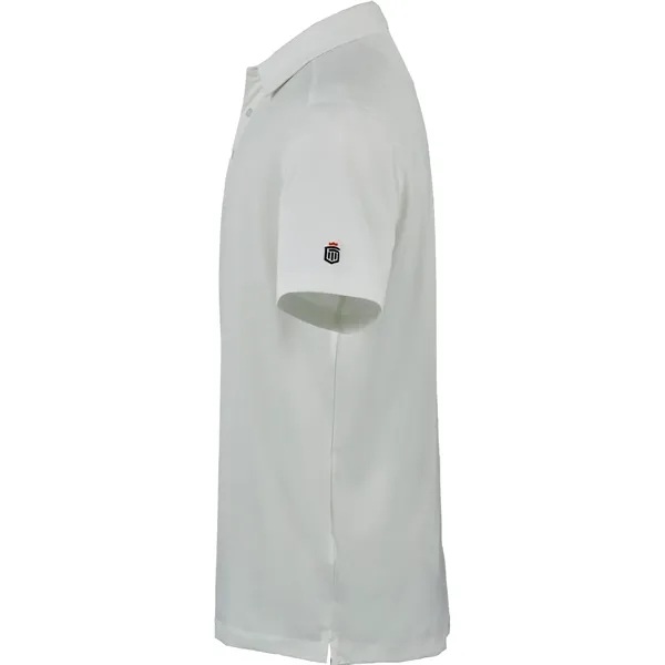 Men's athletic polo shirt with 3-button placket and moisture wicking technology.... from ASI 66887 PCNA / Trimark