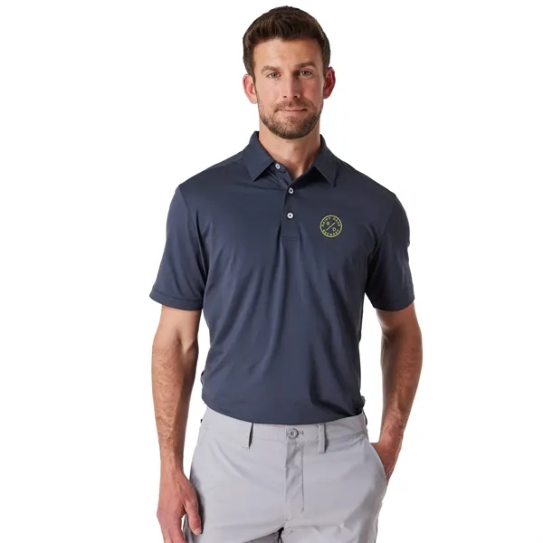 Men's athletic polo shirt with 3-button placket and moisture wicking technology.... from ASI 66887 PCNA / Trimark