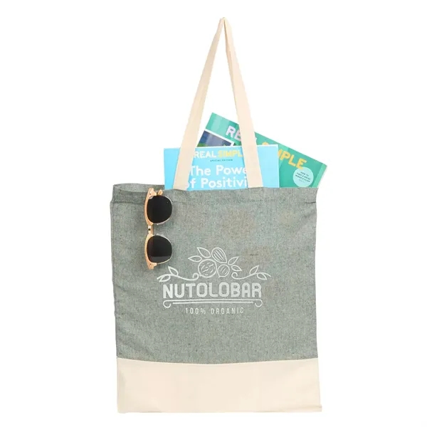 16.5" x 15" recycled cotton twill convention tote.... from ASI 66887 PCNA / Leeds