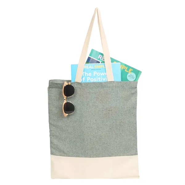 16.5" x 15" recycled cotton twill convention tote.... from ASI 66887 PCNA / Leeds