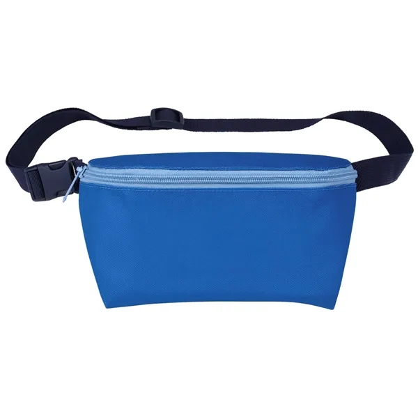 2.5" x 5" x 7.5" polyester-canvas hip pack with adjustable length... from ASI 66887 PCNA / Leeds