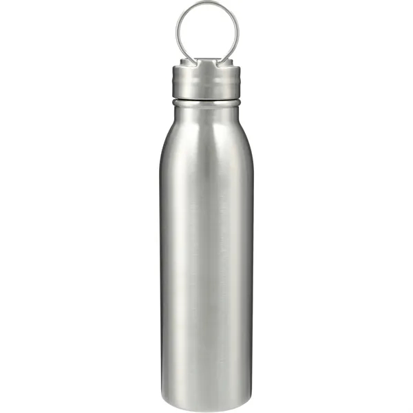 24 oz. single-wall stainless steel bottle with screw-on lid.... from ASI 66887 PCNA / Bullet
