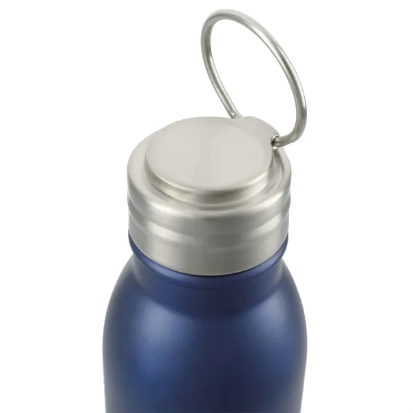 24 oz. single-wall stainless steel bottle with screw-on lid.... from ASI 66887 PCNA / Bullet