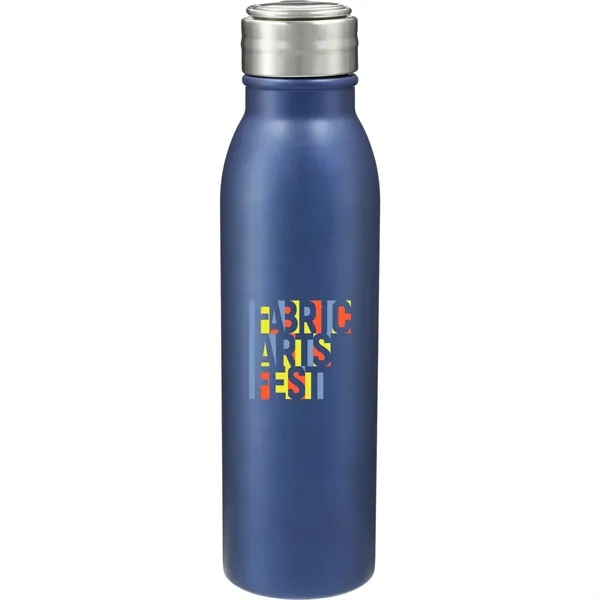 24 oz. single-wall stainless steel bottle with screw-on lid.... from ASI 66887 PCNA / Bullet