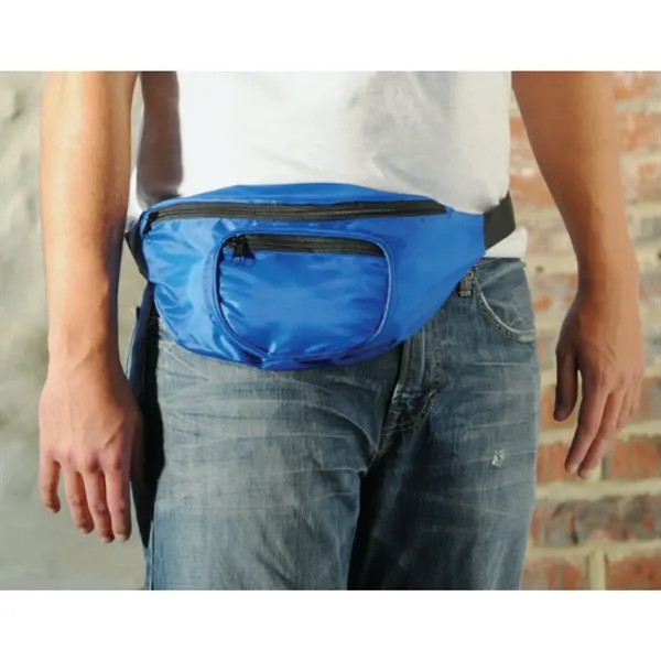 Deluxe fanny pack with multiple pockets and a 47" adjustable waist... from ASI 66887 PCNA / Bullet