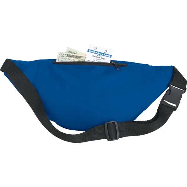Deluxe fanny pack with multiple pockets and a 47" adjustable waist... from ASI 66887 PCNA / Bullet