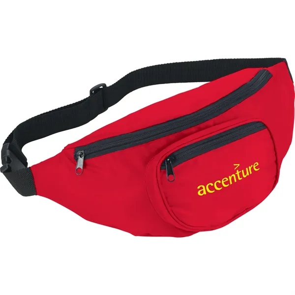 Deluxe fanny pack with multiple pockets and a 47" adjustable waist... from ASI 66887 PCNA / Bullet