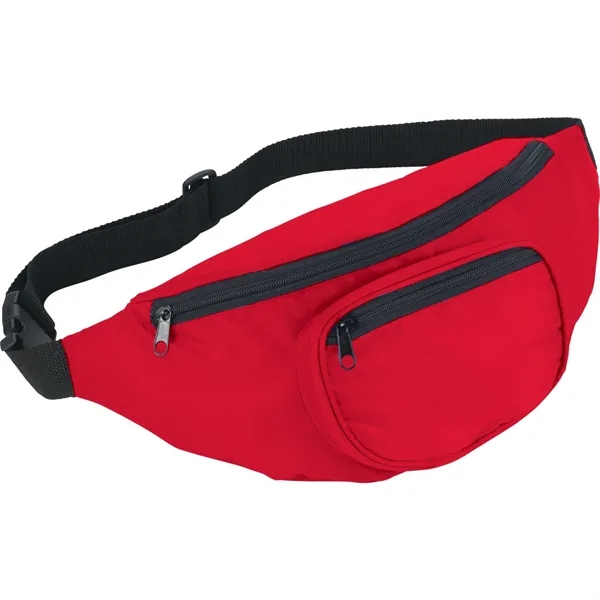 Deluxe fanny pack with multiple pockets and a 47" adjustable waist... from ASI 66887 PCNA / Bullet