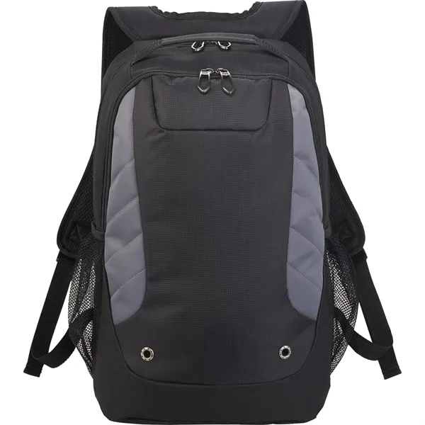 15" computer backpack with zippered main compartment and padded/adjustable shoulder straps.... from ASI 66887 PCNA / Leeds