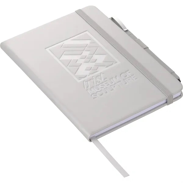 5" x 7" hardbound journal with elastic closure, elastic pen loop,... from ASI 66887 PCNA / Leeds