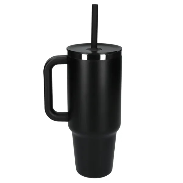 40 oz. double wall insulated stainless steel tumbler with lid and... from ASI 66887 PCNA / Leeds
