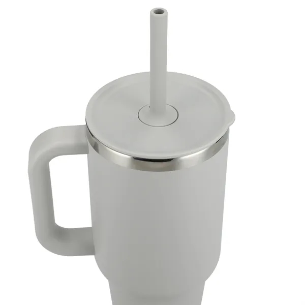 40 oz. double wall insulated stainless steel tumbler with lid and... from ASI 66887 PCNA / Leeds