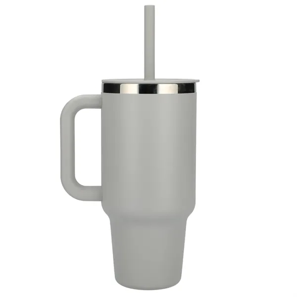 40 oz. double wall insulated stainless steel tumbler with lid and... from ASI 66887 PCNA / Leeds
