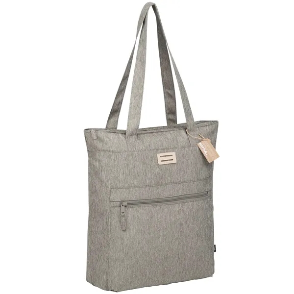4" x 16" x 16" recycled tote bag with zippered main... from ASI 66887 PCNA / Bullet