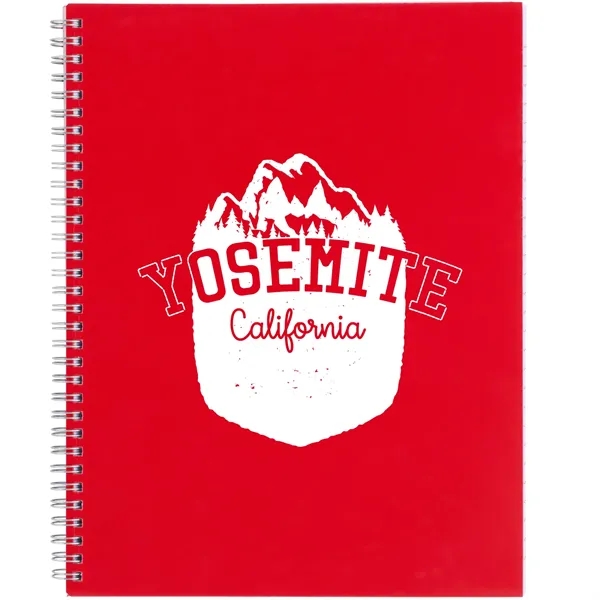 8.5" x 11" one-subject notebook with 240 pages of white lined... from ASI 66887 PCNA / Bullet