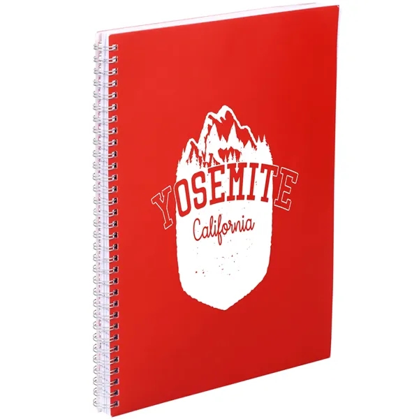 8.5" x 11" one-subject notebook with 240 pages of white lined... from ASI 66887 PCNA / Bullet
