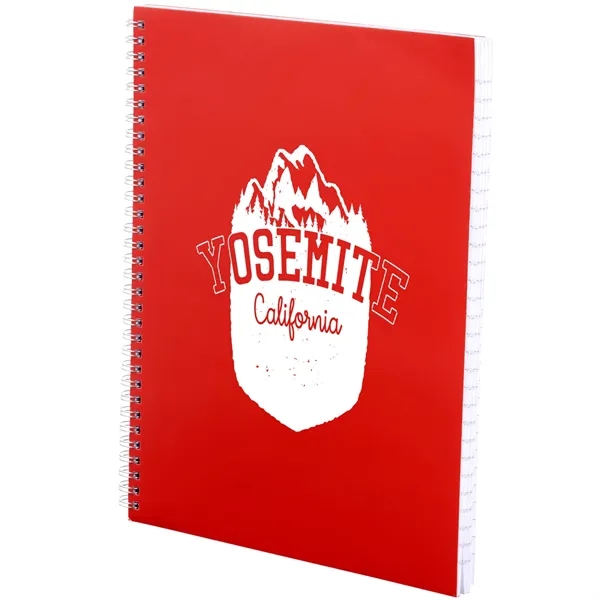 8.5" x 11" one-subject notebook with 240 pages of white lined... from ASI 66887 PCNA / Bullet