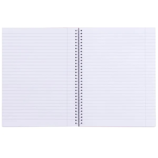 8.5" x 11" one-subject notebook with 240 pages of white lined... from ASI 66887 PCNA / Bullet