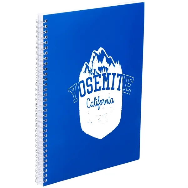8.5" x 11" one-subject notebook with 240 pages of white lined... from ASI 66887 PCNA / Bullet
