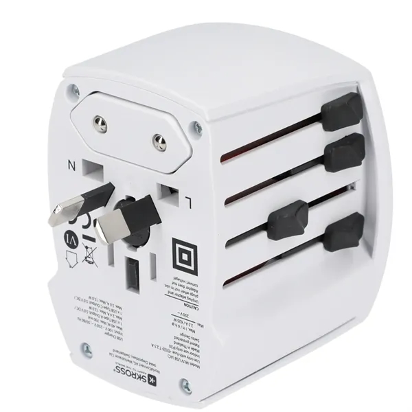 World travel adapter with Dual USB-A and Type-C ports.... from ASI 66887 PCNA / Leeds