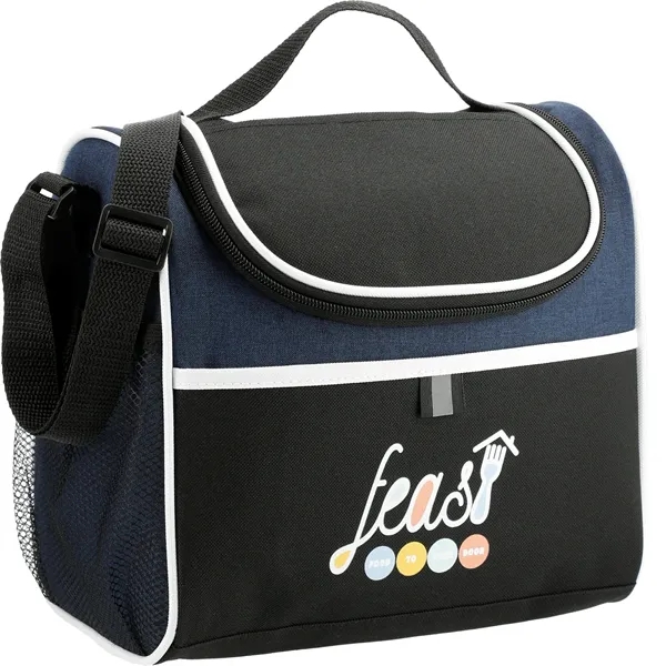 9 can cooler bag with insulated PEVA lining, adjustable shoulder strap... from ASI 66887 PCNA / Leeds