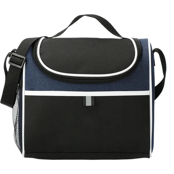 9 can cooler bag with insulated PEVA lining, adjustable shoulder strap... from ASI 66887 PCNA / Leeds