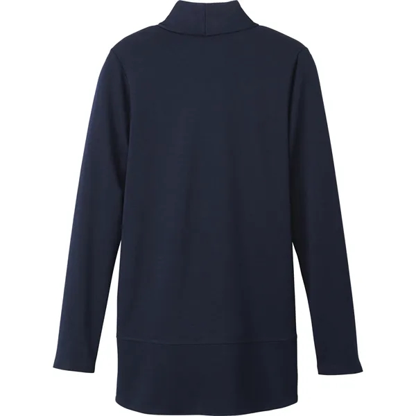 Women's knit blazer made with a distinctive shawl collar, tapered waist... from ASI 66887 PCNA / Trimark