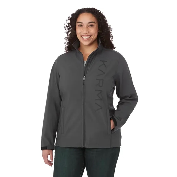 Women's softshell jacket with waterproof, breathable three-layer construction,... from ASI 66887 PCNA / Trimark