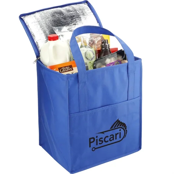 10" x 15" x 13" insulated grocery tote bag.... from ASI 66887 PCNA / Bullet