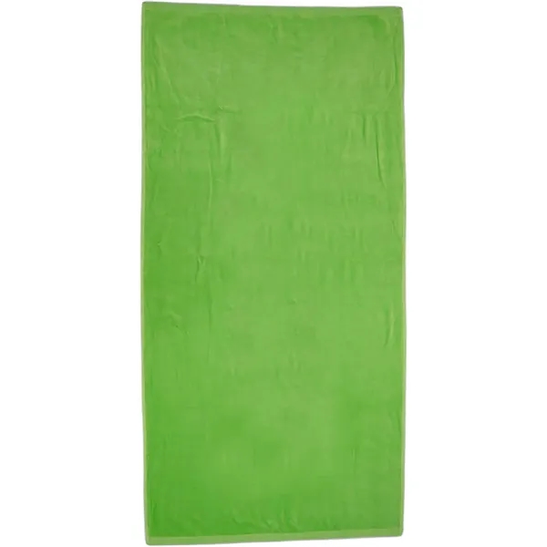 Basic Weight Colored Beach Towel... from ASI 66887 PCNA / Bullet