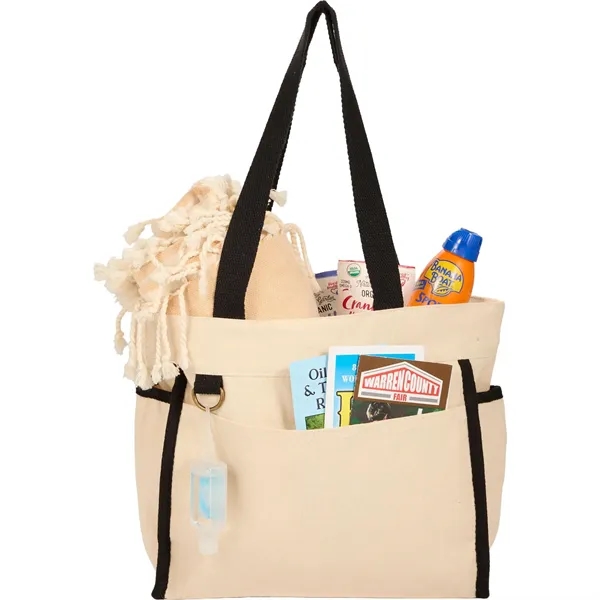 10oz Organic Cotton Accent Tote... from ASI 66887 PCNA / Leeds