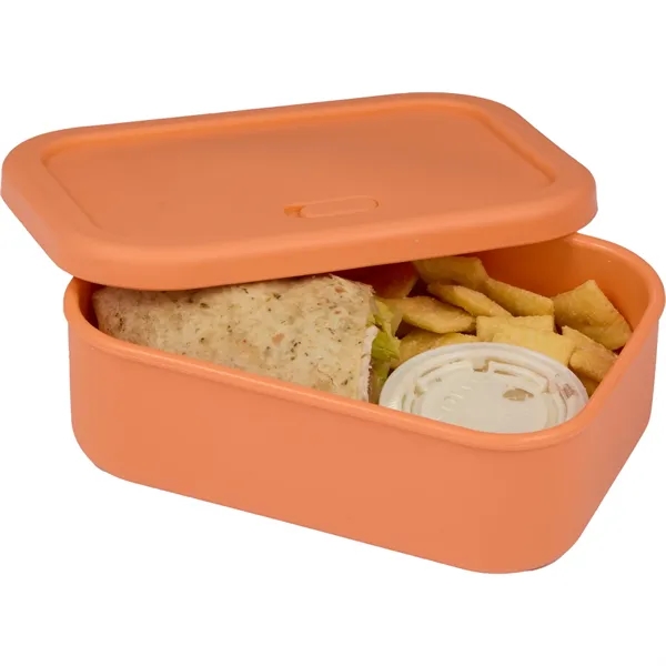 Silicone Food Storage Box with Air Valve 24oz... from ASI 66887 PCNA / Leeds