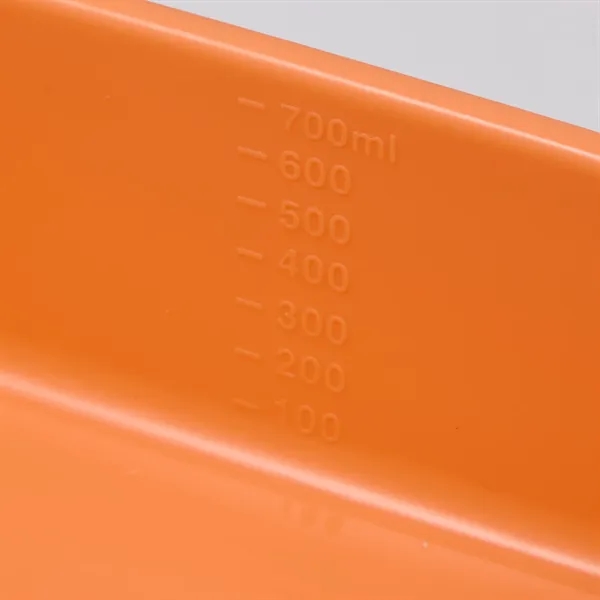 Silicone Food Storage Box with Air Valve 24oz... from ASI 66887 PCNA / Leeds