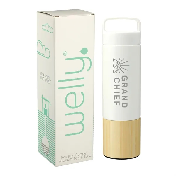 Welly® Traveler Copper Vacuum Bottle 18oz w/ GB... from ASI 66887 PCNA / Leeds