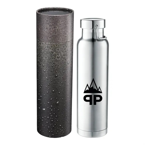 22 oz. double wall, vacuum insulated stainless steel bottle with cylindrical... from ASI 66887 PCNA / Leeds