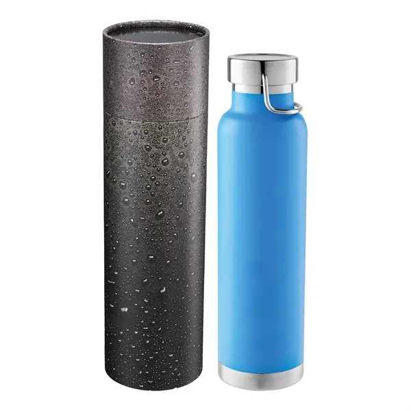 22 oz. double wall, vacuum insulated stainless steel bottle with cylindrical... from ASI 66887 PCNA / Leeds