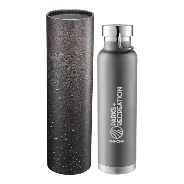 22 oz. double wall, vacuum insulated stainless steel bottle with cylindrical... from ASI 66887 PCNA / Leeds