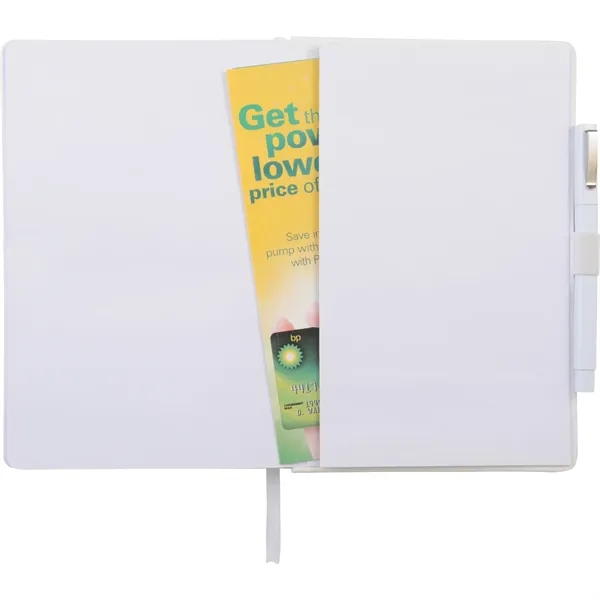 Hard-cover journal with elastic closure, ribbon page marker, 96 lined sheets,... from ASI 66887 PCNA / Leeds