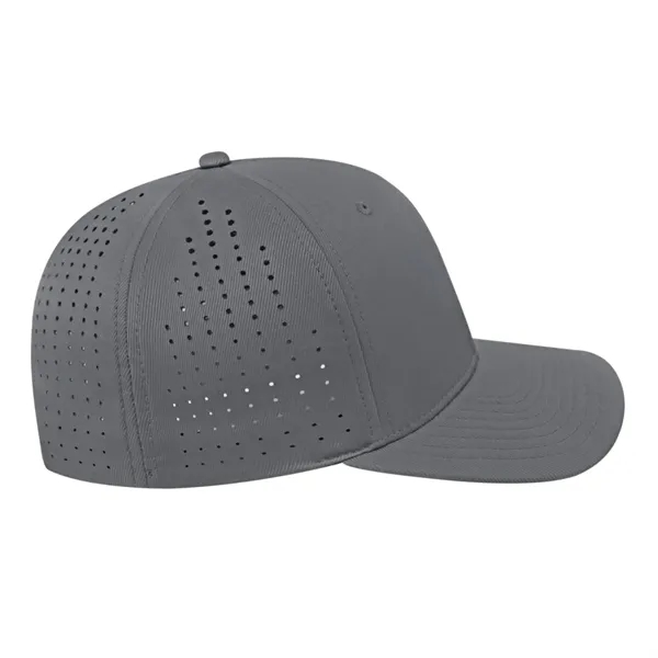 Cap America Perforated Performance Snap Back Cap... from ASI 66887 PCNA / Bullet