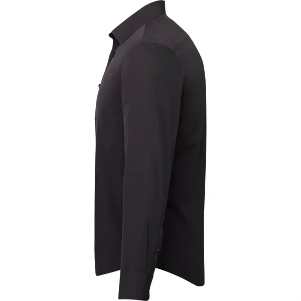 Black Stone Wrinkle-Free Long Sleeve Slim Fit Shirt - Men's... from ASI 66887 PCNA / Trimark