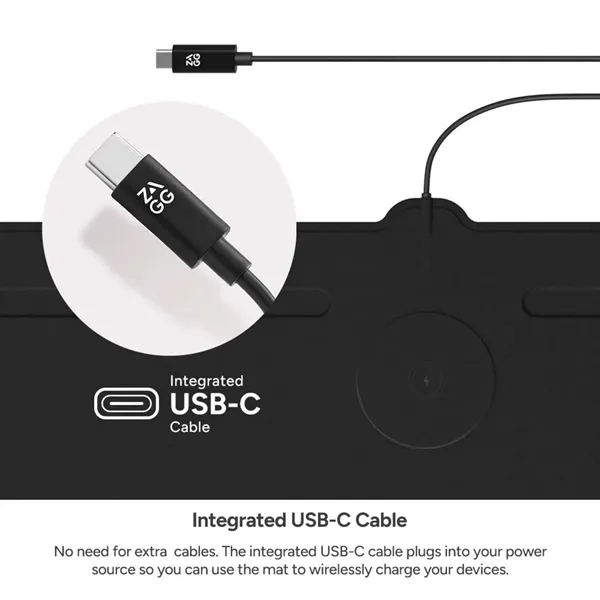 Zagg Desk Mat with Wireless Charging... from ASI 66887 PCNA / Leeds
