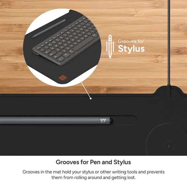 Zagg Desk Mat with Wireless Charging... from ASI 66887 PCNA / Leeds