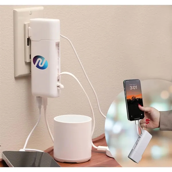 UL Listed 10,000 mAh 20W PD Power Bank with AC Plug... from ASI 66887 PCNA / Leeds