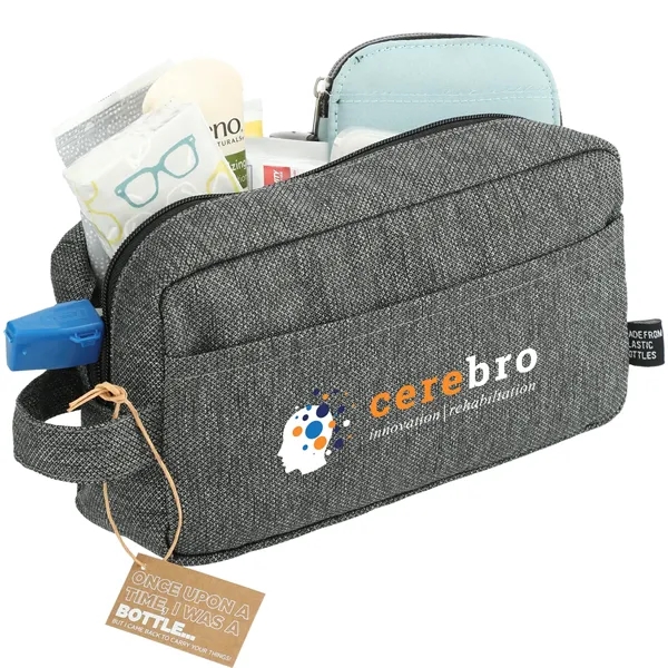 3" x 5" x 9" dopp kit made of recycled PET.... from ASI 66887 PCNA / Bullet