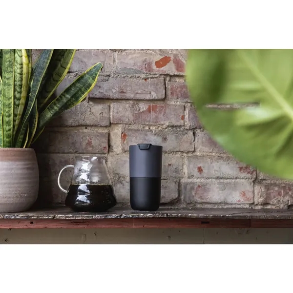 16 oz. tumbler made from 90% post-consumer recycled 18/8 stainless steel.... from ASI 66887 PCNA / Leed’s