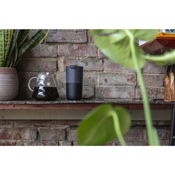 16 oz. tumbler made from 90% post-consumer recycled 18/8 stainless steel.... from ASI 66887 PCNA / Leed’s