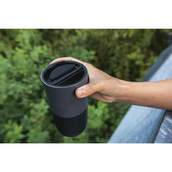 16 oz. tumbler made from 90% post-consumer recycled 18/8 stainless steel.... from ASI 66887 PCNA / Leed’s