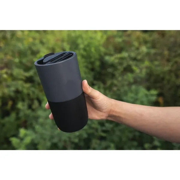 16 oz. tumbler made from 90% post-consumer recycled 18/8 stainless steel.... from ASI 66887 PCNA / Leed’s