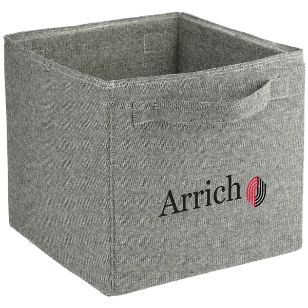 10" x 9.5" x 10" recycled cotton storage cube.... from ASI 66887 PCNA / Leeds