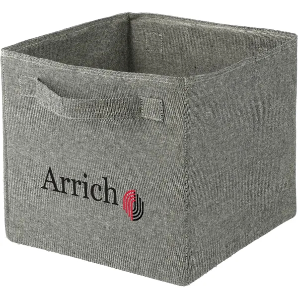 10" x 9.5" x 10" recycled cotton storage cube.... from ASI 66887 PCNA / Leeds